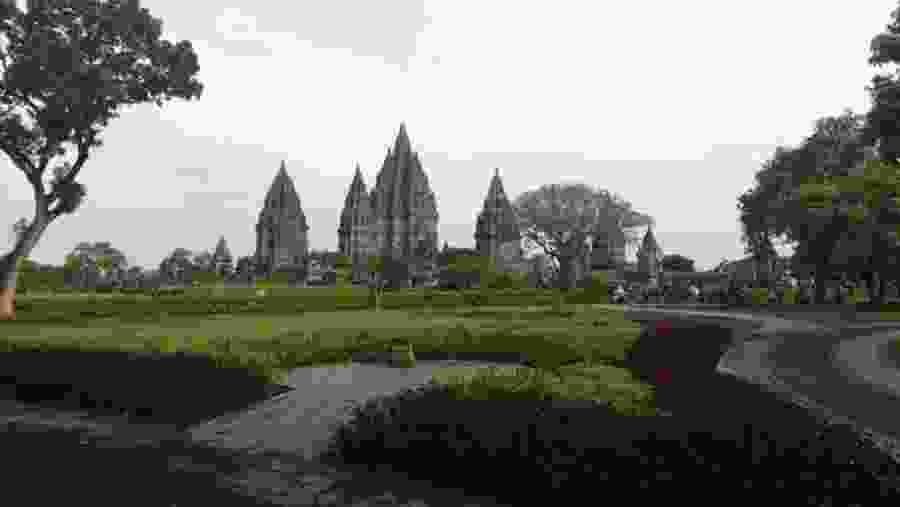 Prambanan Temple In Indonesia