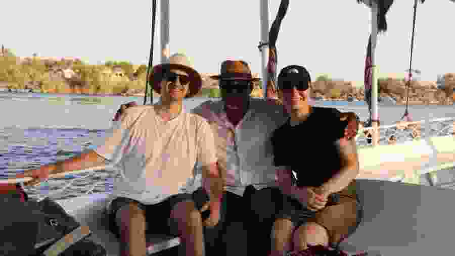 Enjoy a motorboat ride over Nile