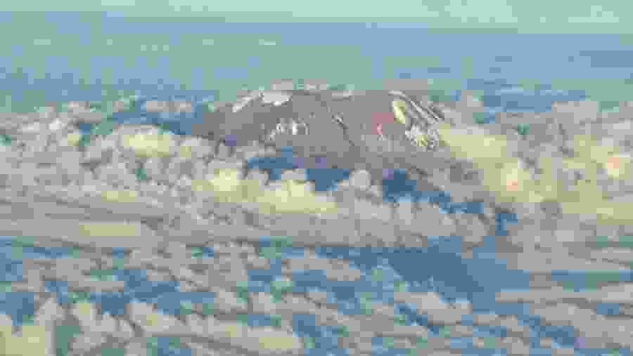 Aerial View of Mount Kilimanjaro
