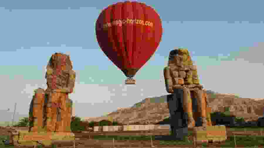 Enjoy a Hot-Air Balloon Ride in Luxor, Egypt