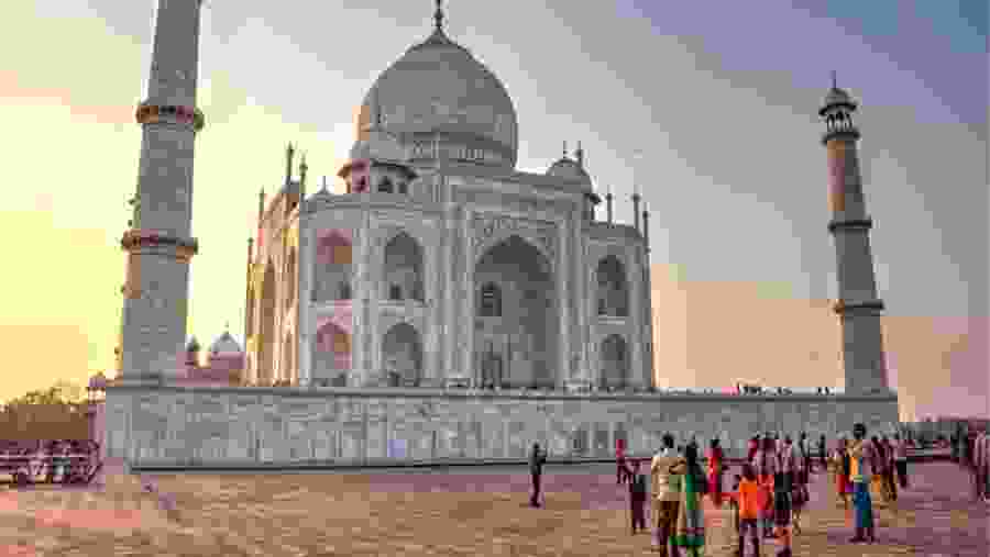 Taj Mahal In Agra, India