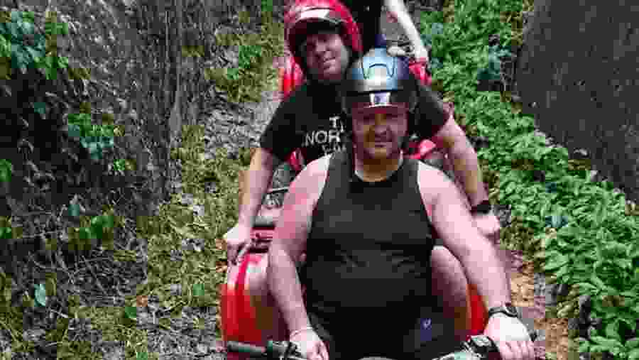 Travellers on an ATV Adventure