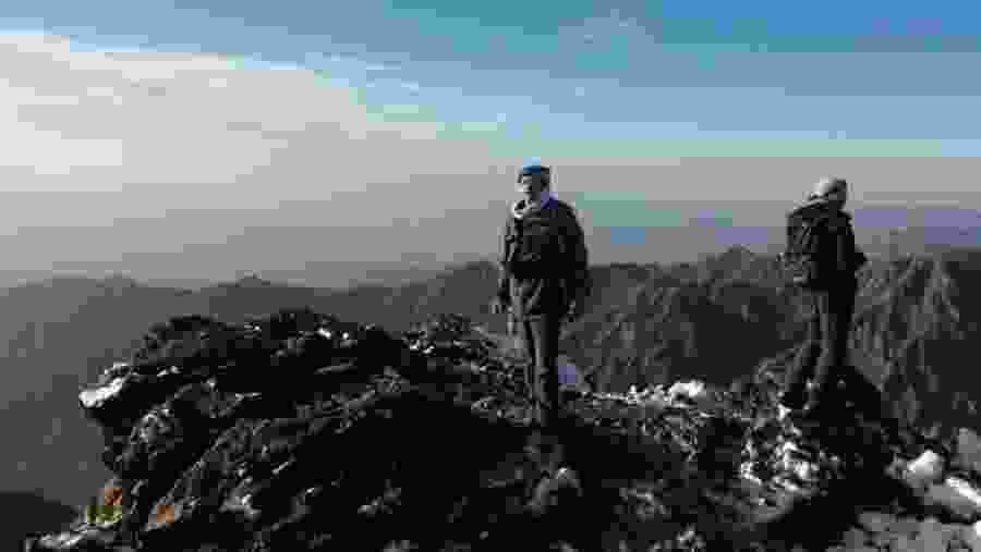 On Top of Mount Toubkal