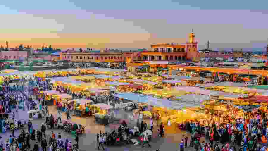 Jemaa el-Fnaa Square in Marrakech