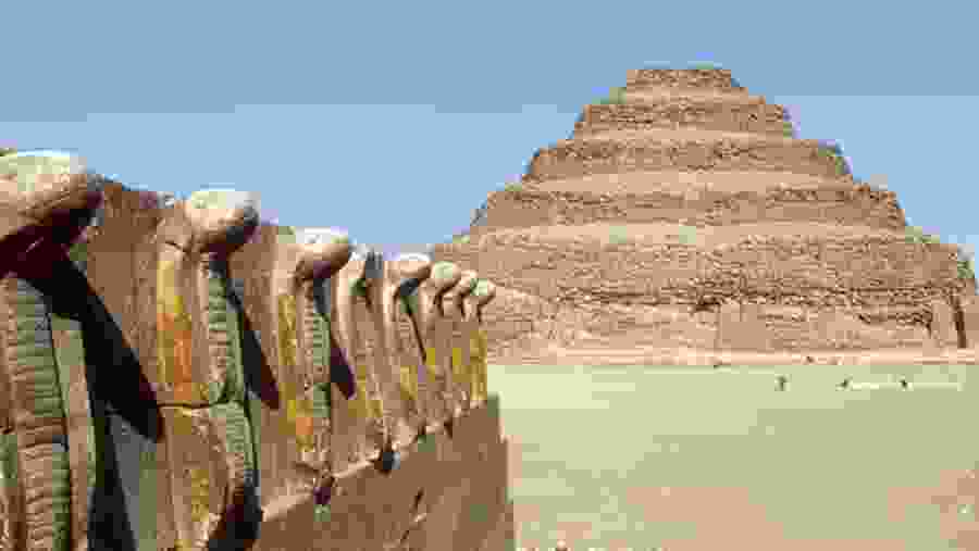 Step Pyramid of Djoser on Saqqara Necropolis