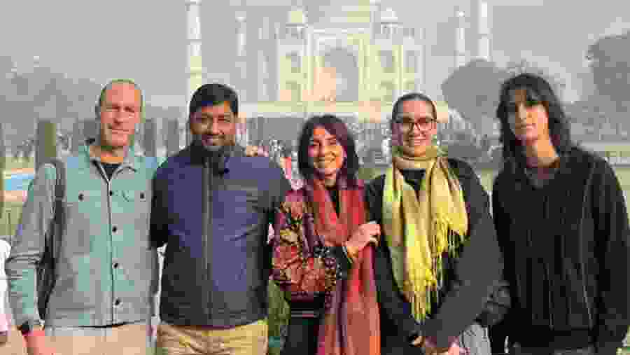 Taj Mahal scenic views