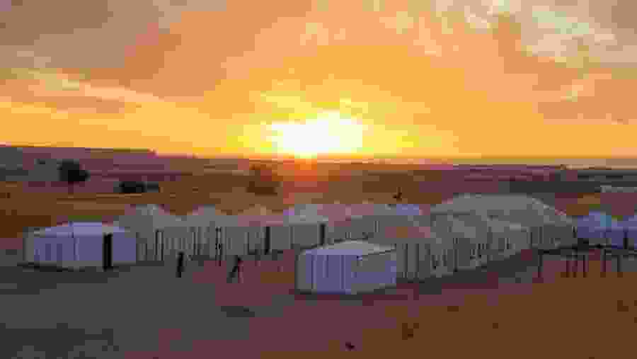 Erg Chebbi- Mesmerizing sunset