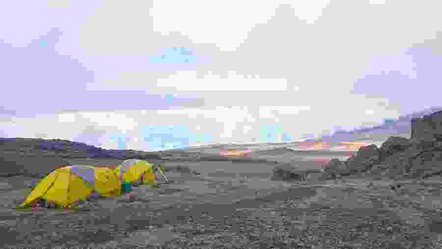 Kilimanjaro campsite