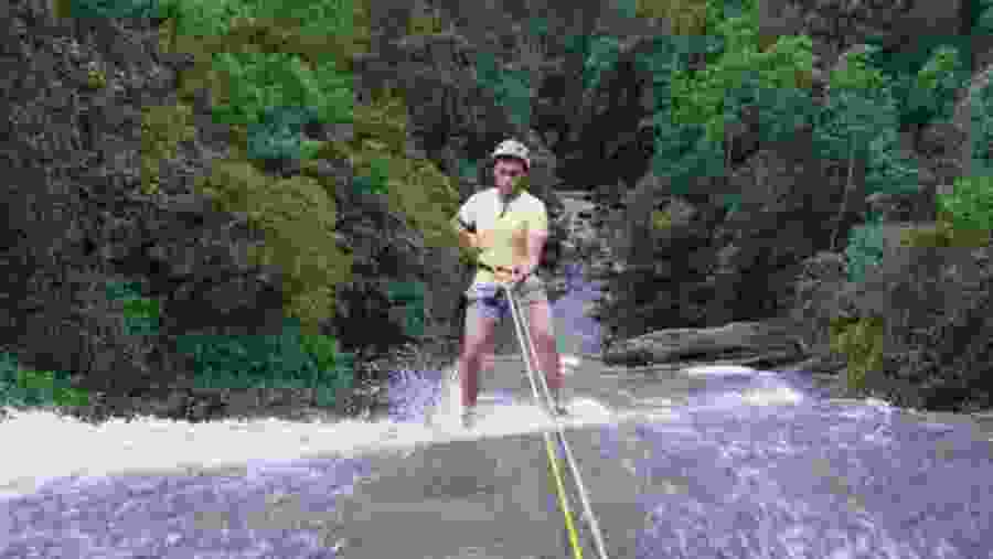 Waterfall Abseiling In Kitulgala