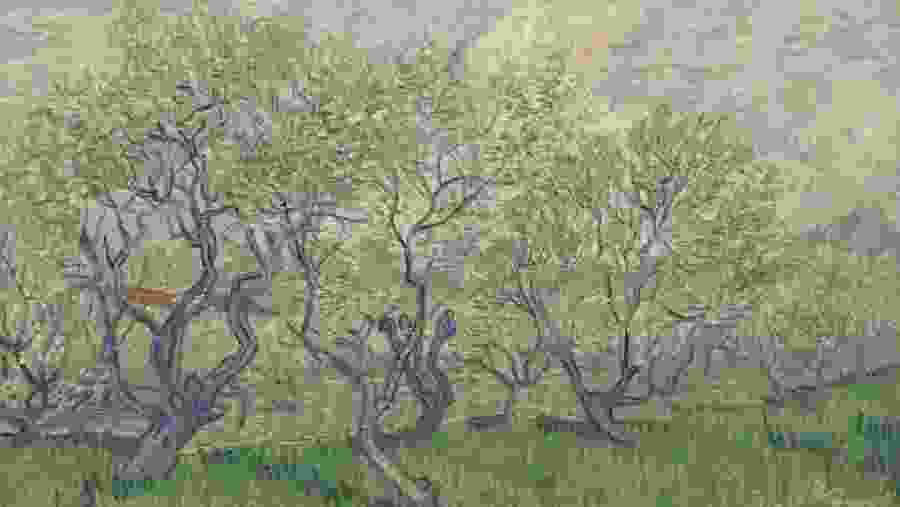 See famous paintings such as Orchard in Blossom