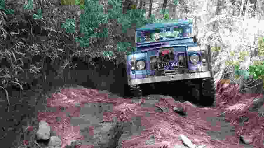 Jeep Drive In Wisata Offroad Area Cikole, Indonesia