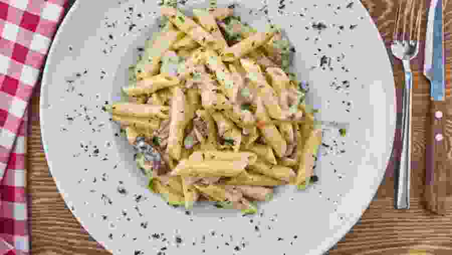 Parmageddon Chicken Alfredo in Rome