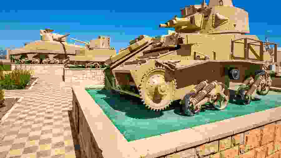 El Alamein Military Museum in Egypt