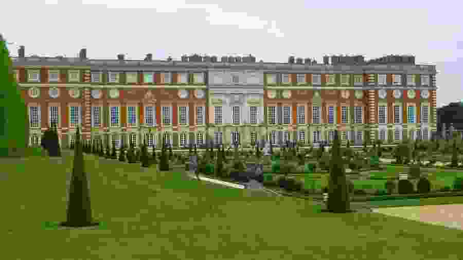 Hampton Palace Courtyard