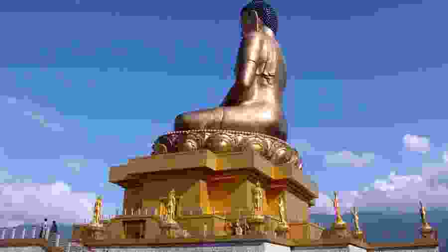 See the Big Buddha Statue in Thimphu