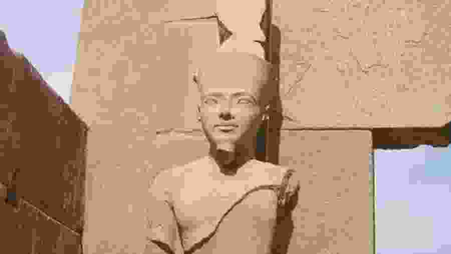 Statue of Ramses II at Luxor Temple