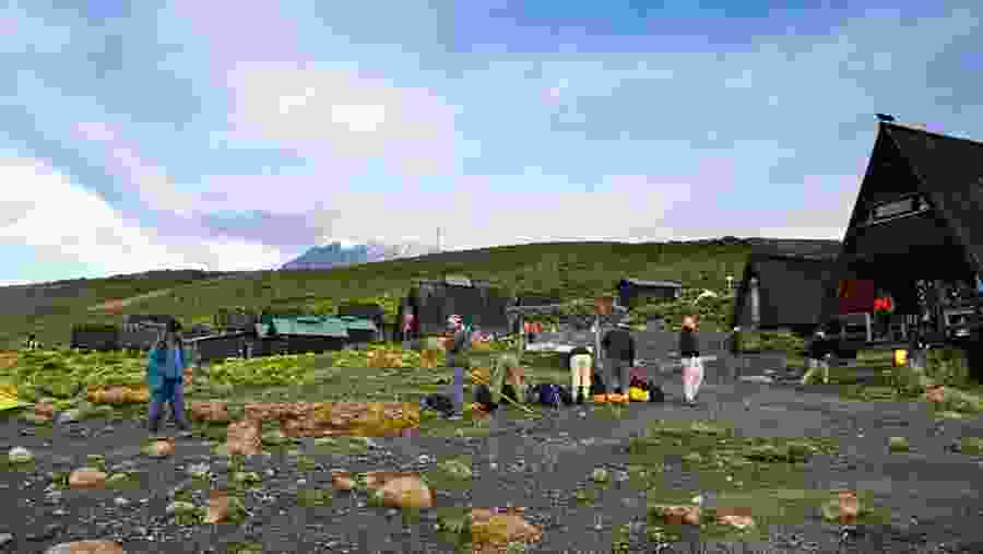 Trekking via the Marangu Route