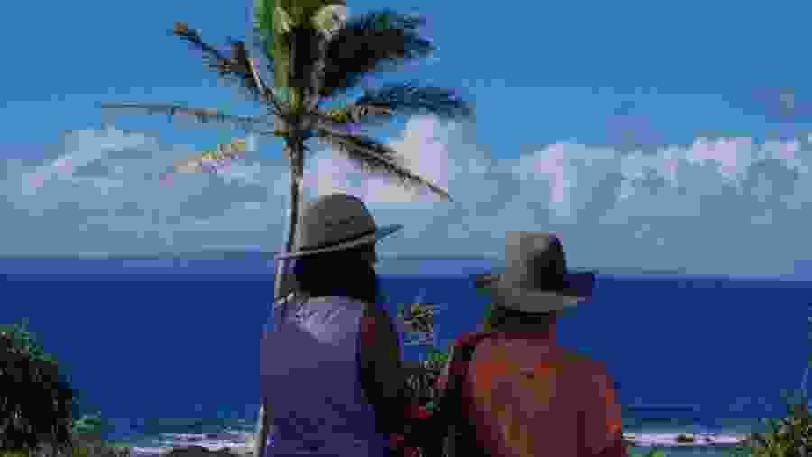 Anahulu Cave On Top Outside