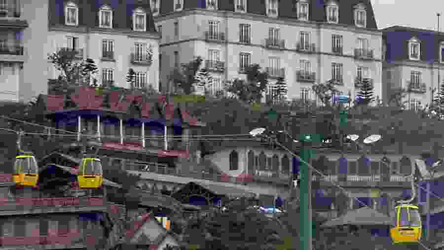 Cable Car At Bà Nà Hill