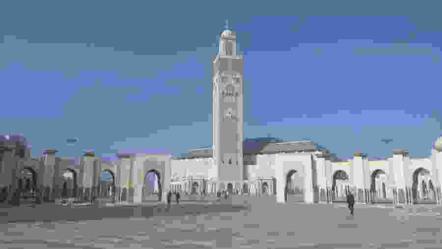 Hassan ll Mosque in Casablanca
