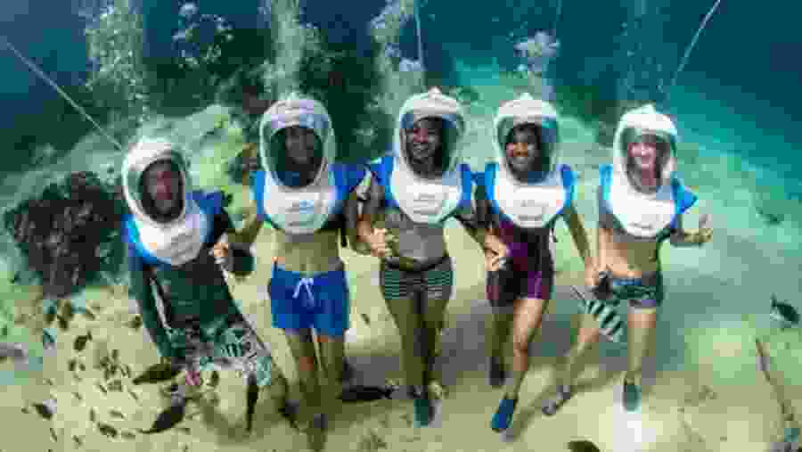 Sea Walking in Tanjung Benoa, Bali