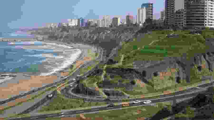 Coastline & Cliffs Of Lima