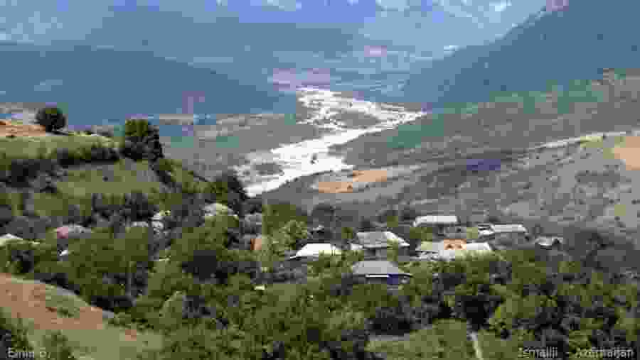 Aerial view of the city