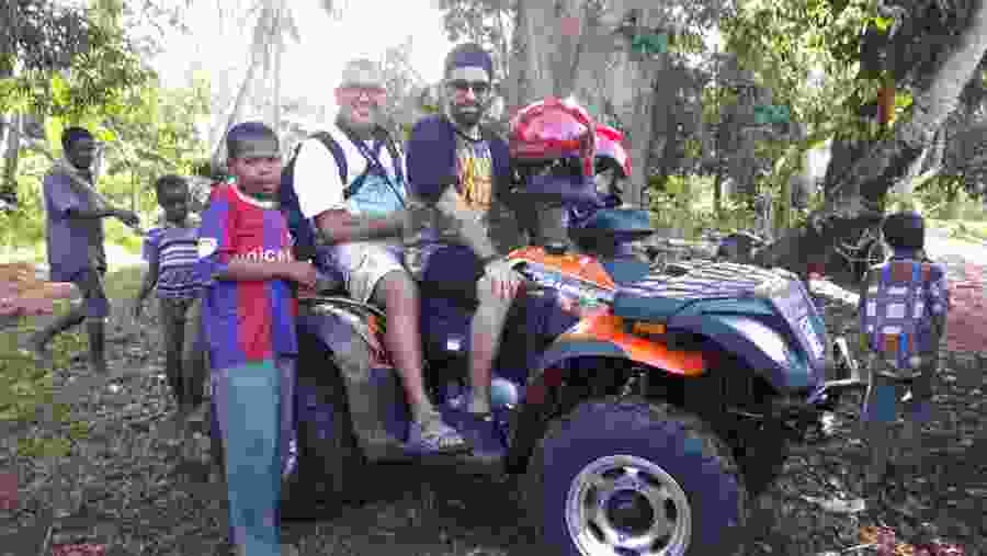 Quad tour in Zanzibar