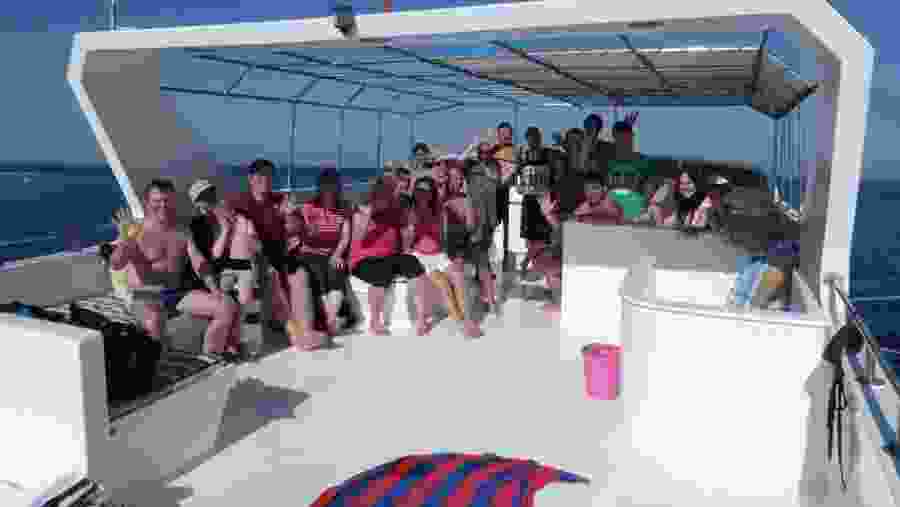 tiran island by boat 