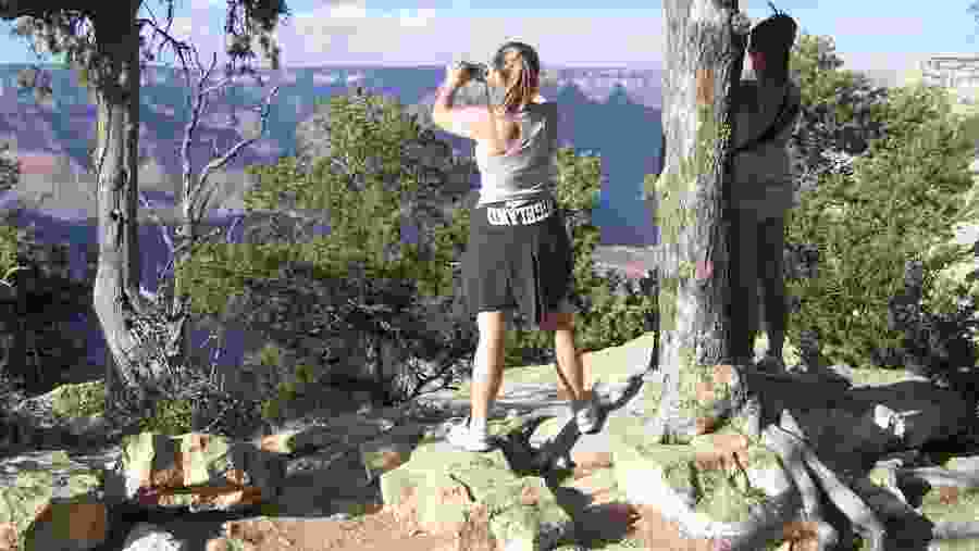 Capturing the horizon at Grand Canyon