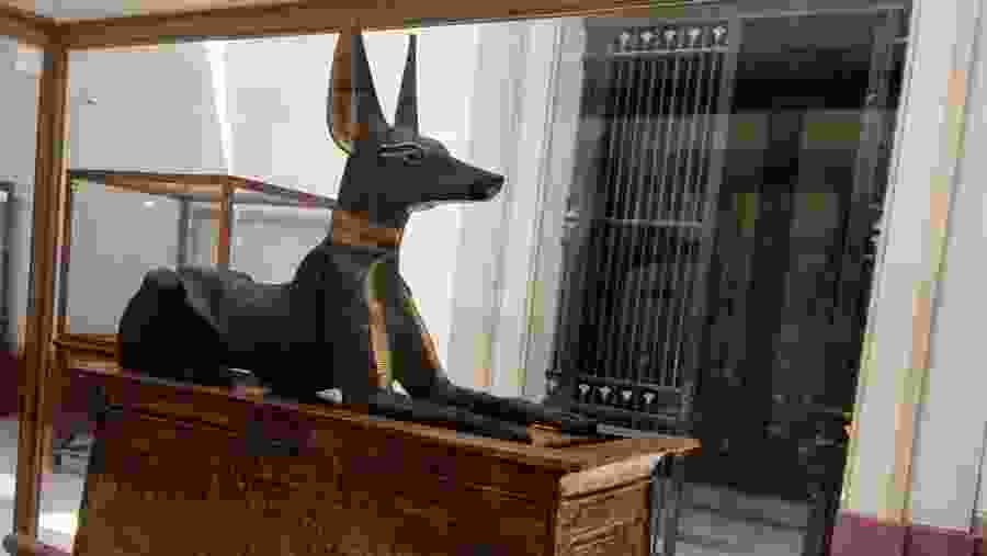 Egyptian museum artifacts