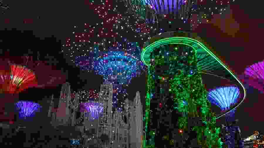 Garden Rhapsody Light and Sound Show 