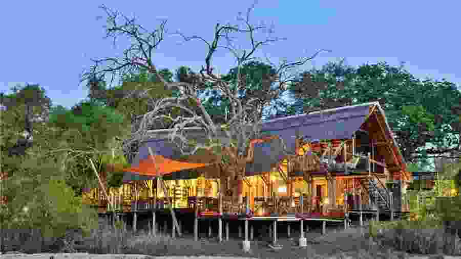 Beautiful lodge in Zambia