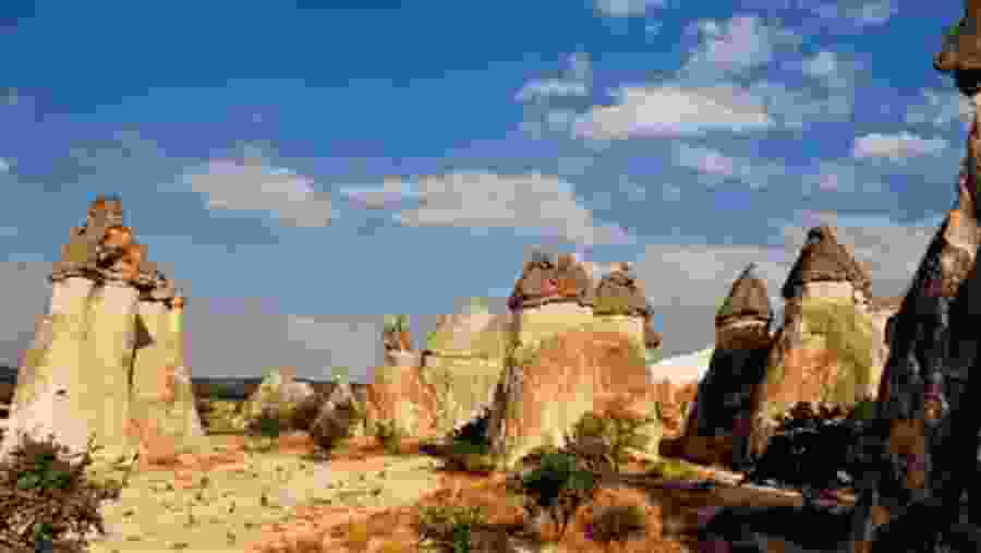 Mushroom Valley in Cappadocia