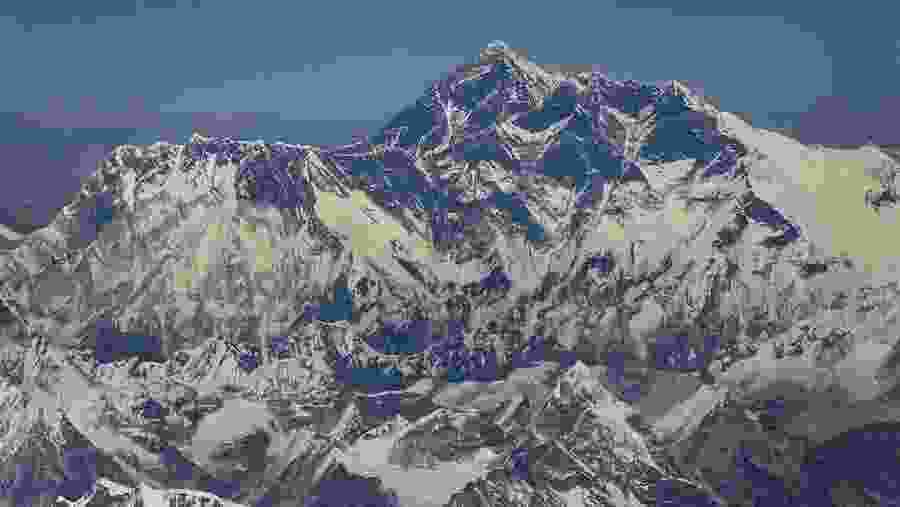 Mount Everest Aerial View