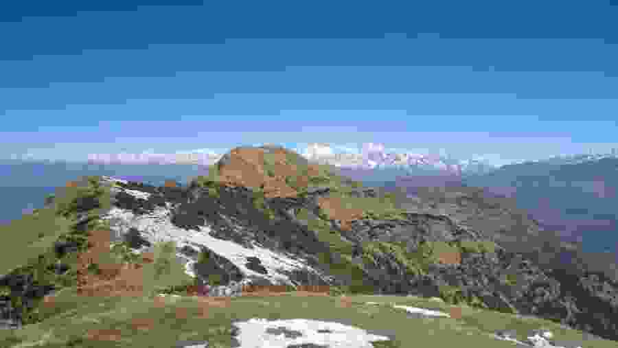 Hike towards Kalinchowk, Nepal
