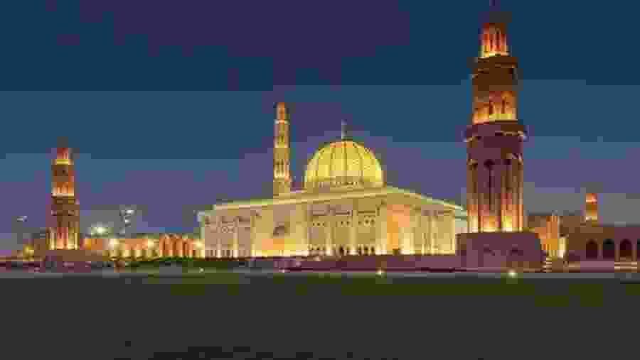 The Sultan Qaboos Grand Mosque, Muscat, Oman