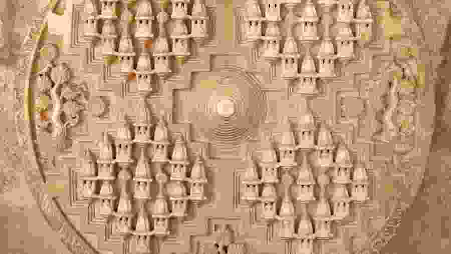 Bas Relief in Ranakpur Temple