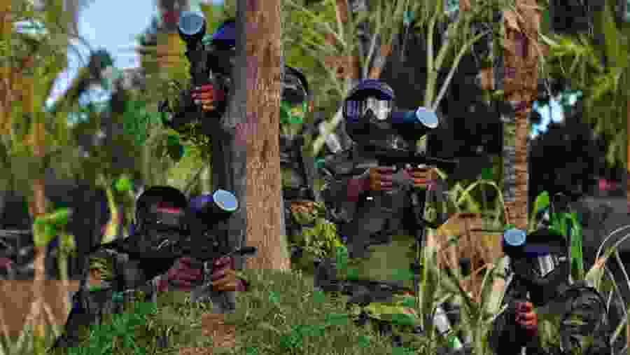 Paintball Game in Bali