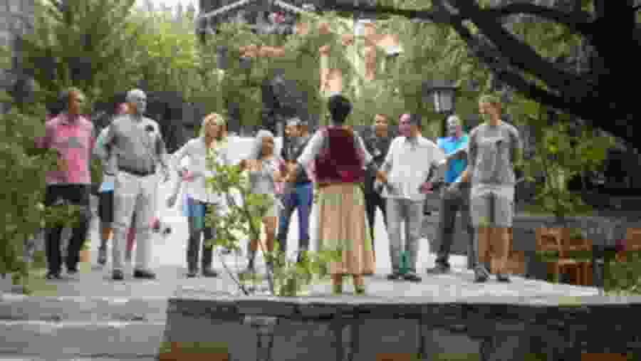 Cretan and Greek Dance Lesson at Arolithos