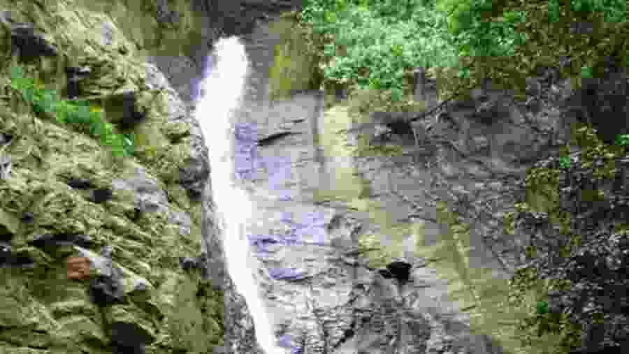 Tsenku falls in Dodowa Forest