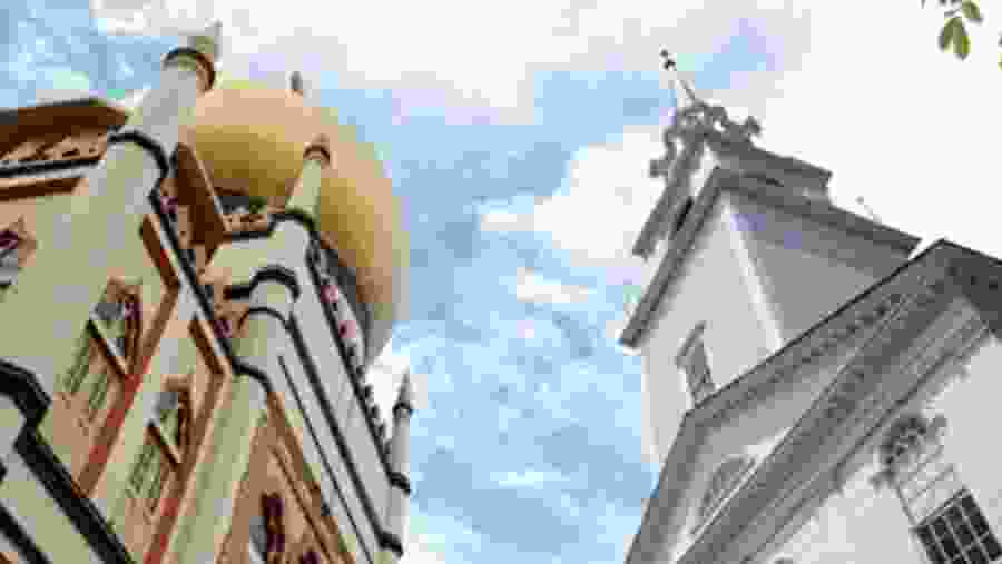 Mosque and Church in Yogyakarta