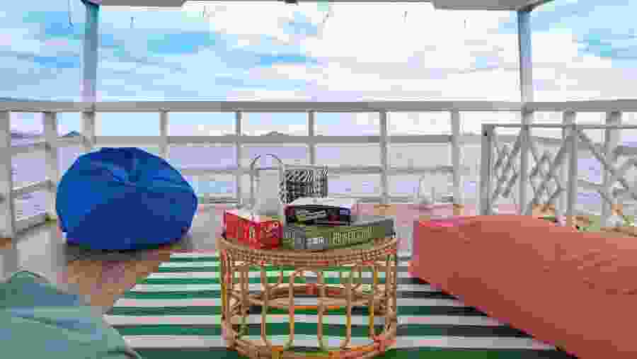 Relax on the boat