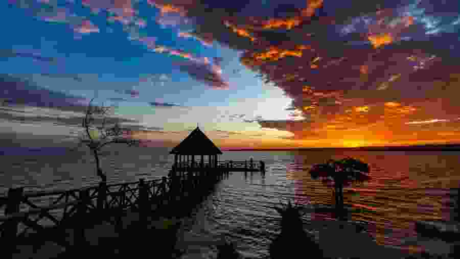 Lake Victoria in Kenya