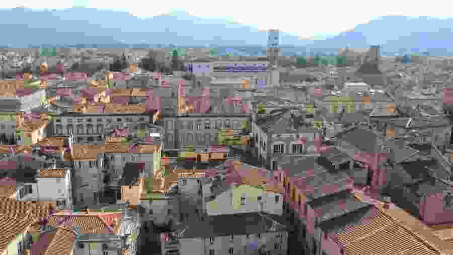 Lucca aerial views 