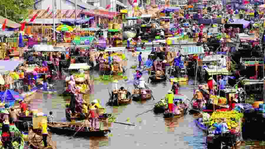 Cai Rang Floating Market