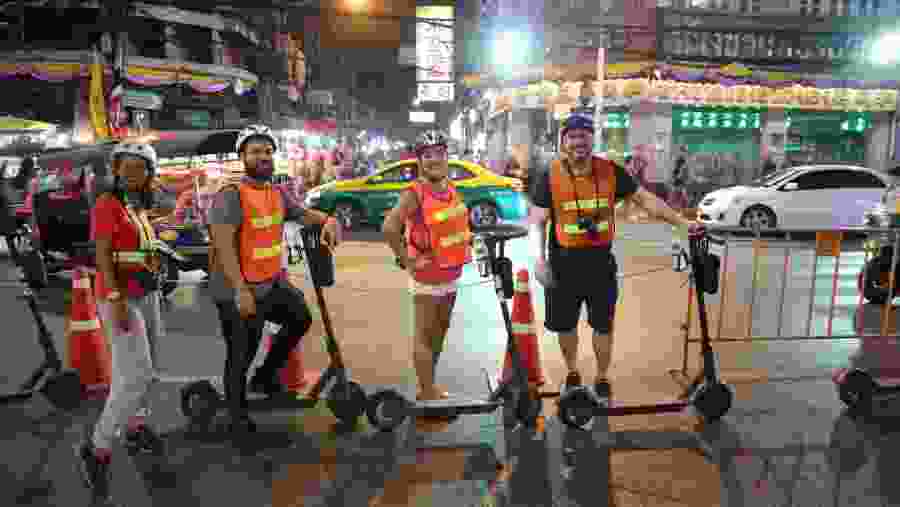 E-Scooter Tour in Bangkok, Thailand