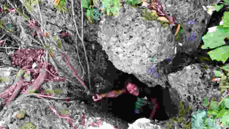 Mangapwani Coral Cave