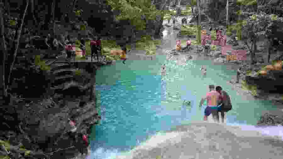 Ocho Rios, Blue Hole Waterfall