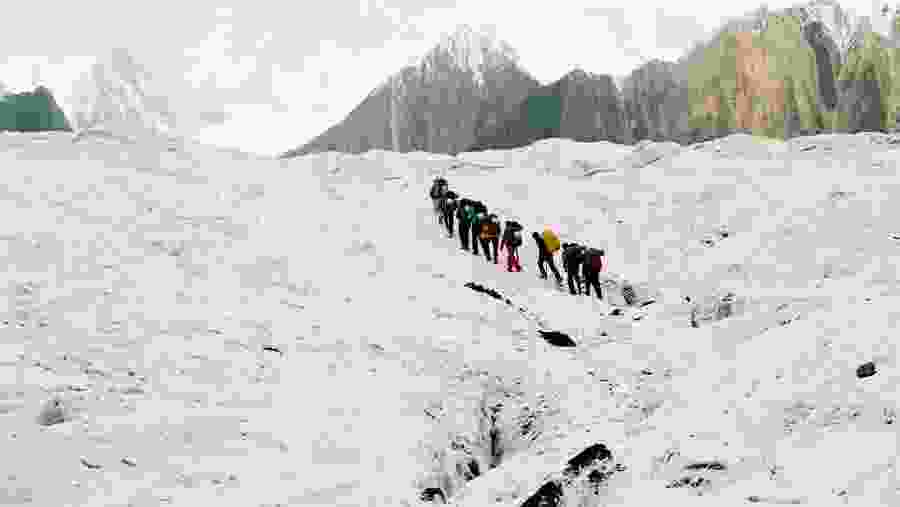 Snowy treks and trails